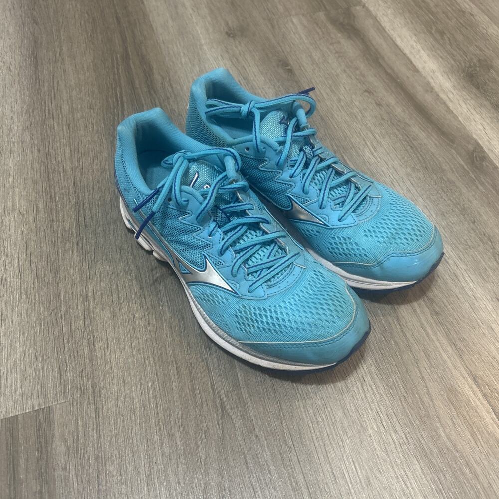 Mizuno Wave Rider 20 Shoes Womens 7.5 Sneakers Blue J1GD170303